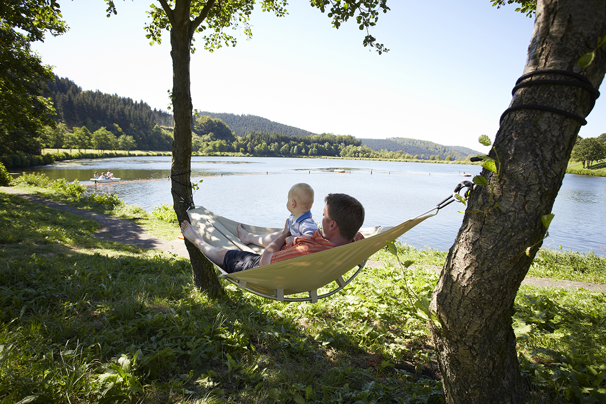 Zomers luieren in winterberg